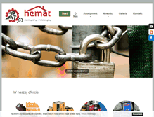 Tablet Screenshot of hemat.pl